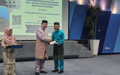 Majlis Doa Selamat Bakal-Bakal Haji Bagi Pegawai dan Kakitangan Kementerian Kewangan dan Ekonomi serta Jabatan-Jabatan di Dalamnya bagi Tahun 1447H/2026M
